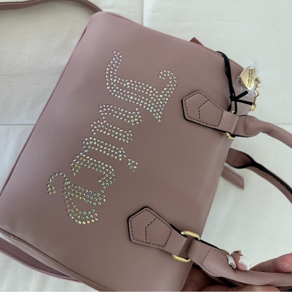 RARE juicy couture bling satchel clutch bag - Picture 5 of 13
